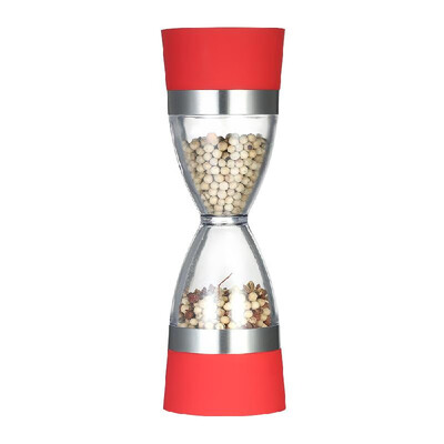 2 in 1 Manual Pepper Grinder Peppercorn Salt Mill with Adjustable Coarseness Seasoning Grinding Tool
2 in 1 Manual Pepper Grinder Peppercorn Salt Mill with Adjustable Coarseness Seasoning Grinding Tool