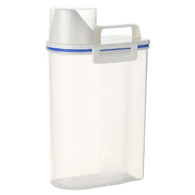 2L Portable Plastic Rice Storage Bin Sealed Food Grain Cereal Flour Storage Box Container with Measuring Cup
2L Portable Plastic Rice Storage Bin Sealed Food Grain Cereal Flour Storage Box Container with Measuring Cup