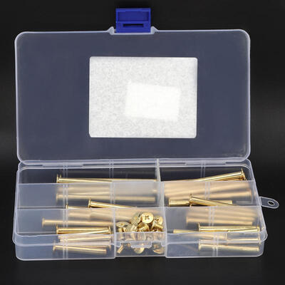 Greensen 60pcs M5 Flat Head Picture Book Account Recipes Binding Rivets Screw DIY Craftmaking Rivet Set
Greensen 60pcs M5 Flat Head Picture Book Account Recipes Binding Rivets Screw DIY Craftmaking Rivet Set