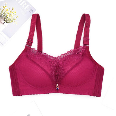 New Fashion New Lace To Receive The Anti-sagging Without Rims Gathered Adjustable Bra
New Fashion New Lace To Receive The Anti-sagging Without Rims Gathered Adjustable Bra