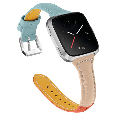 ECSEM Leather Band for Fitbit Versa Smartwatch Three-Color Slim Genuine Leather Strap Accessories for Fitbit Versa Women Men
ECSEM Leather Band for Fitbit Versa Smartwatch Three-Color Slim Genuine Leather Strap Accessories for Fitbit Versa Women Men