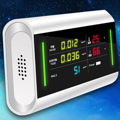 PM25 TVOC HCHO Formaldehyde Temperature Humidity Tester Meter Indoor Air Quality Monitor Analyzer Gas Detector PM 25 Sensor
PM25 TVOC HCHO Formaldehyde Temperature Humidity Tester Meter Indoor Air Quality Monitor Analyzer Gas Detector PM 25 Sensor