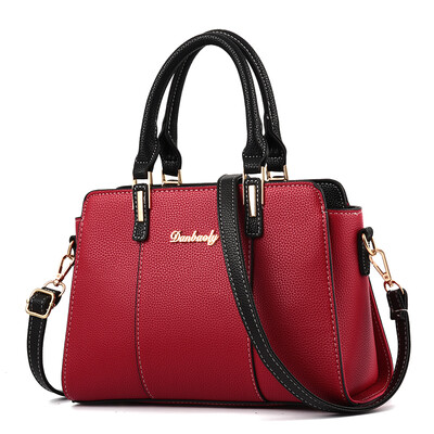 Middle-aged women tide atmosphere ladies handbag simple Joker shoulder slung texture mother bag
Middle-aged women tide atmosphere ladies handbag simple Joker shoulder slung texture mother bag