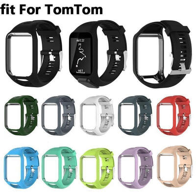 Soft Silicone Wrist Band Strap For TomTom Runner 2&3Golfer 2Spark 3 GPS Watch
Soft Silicone Wrist Band Strap For TomTom Runner 2&3Golfer 2Spark 3 GPS Watch