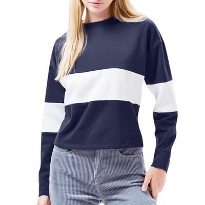 Starmoon Women Casual Patchwork Round Neck Long Sleeve Tie Top Shirt Blouse Sweatshirt
Starmoon Women Casual Patchwork Round Neck Long Sleeve Tie Top Shirt Blouse Sweatshirt