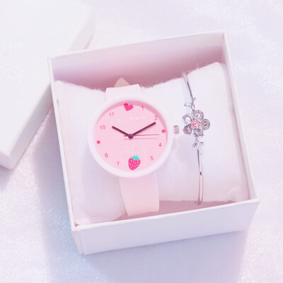 Stereoscopic scale jelly watch cherry blossom girl cute girl student candy color heart-shaped ins college style
Stereoscopic scale jelly watch cherry blossom girl cute girl student candy color heart-shaped ins college style
