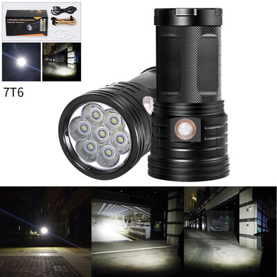 Saidsome Outdoor 7X T6 LED 3 Modes Flashlight Pro LED Flashlight Torch Lamp 18650 flashlight lamp
Saidsome Outdoor 7X T6 LED 3 Modes Flashlight Pro LED Flashlight Torch Lamp 18650 flashlight lamp