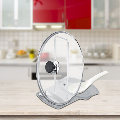 1Pc Home Kitchen Stainless Steel Spoon Holder Pot Lid Shelf Cooking Rack Pan Cover Stand Hot Pot Lid holder Pot Lid Shelf
1Pc Home Kitchen Stainless Steel Spoon Holder Pot Lid Shelf Cooking Rack Pan Cover Stand Hot Pot Lid holder Pot Lid Shelf
