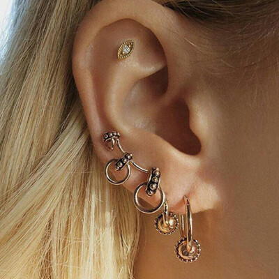 Bohemian Style Pendant Earring Leaf Owl Stud Earring For Women Antique Silver Ethnic Gold Color Earring Wholesale 
Bohemian Style Pendant Earring Leaf Owl Stud Earring For Women Antique Silver Ethnic Gold Color Earring Wholesale