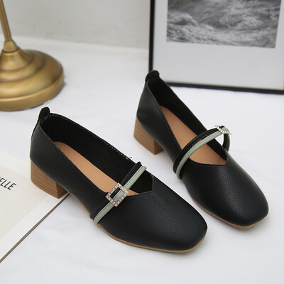 Spring&summer new style with a word buckle retro evening shoes bow grandmother shoes square head shallow mouth thick heel sing
Spring&summer new style with a word buckle retro evening shoes bow grandmother shoes square head shallow mouth thick heel sing