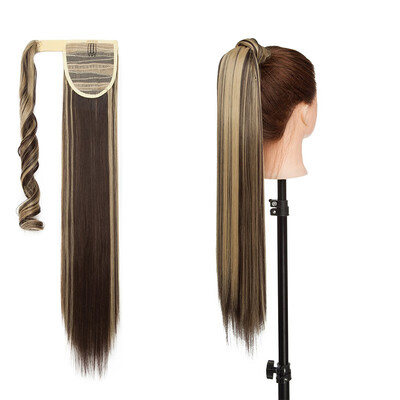 Long Straight Ponytail Extension Wrap Around Synthetic Ponytail No Clip in Hair One Piece Hairpiece Binding for Women
Long Straight Ponytail Extension Wrap Around Synthetic Ponytail No Clip in Hair One Piece Hairpiece Binding for Women