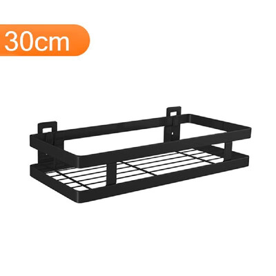 Nail-Free Stainless Steel Wall Storage Shelf Black Floating Shelf Spice Rack for Kitchen Bathroom with Varying Sizes
Nail-Free Stainless Steel Wall Storage Shelf Black Floating Shelf Spice Rack for Kitchen Bathroom with Varying Sizes