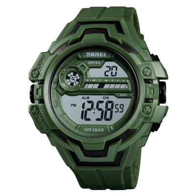 SKMEI Mens Smart Watch Sports Digital 50M Waterproof Countdown Alarm Clock Dual Time Luminous Electronic Wrist Watch
SKMEI Mens Smart Watch Sports Digital 50M Waterproof Countdown Alarm Clock Dual Time Luminous Electronic Wrist Watch