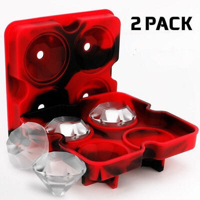 Silicone Diamond Form Ice Trays Cube Mold Chocolate Cake Soap Mould Kitchen Tool
Silicone Diamond Form Ice Trays Cube Mold Chocolate Cake Soap Mould Kitchen Tool
