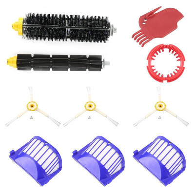 Replacement Parts 6Pcs Side Brushes 4Pcs HEPA Filters 2Pcs Front Debris Extractor 2Pcs Rear Debris Extractor for Roomba 800
Replacement Parts 6Pcs Side Brushes 4Pcs HEPA Filters 2Pcs Front Debris Extractor 2Pcs Rear Debris Extractor for Roomba 800