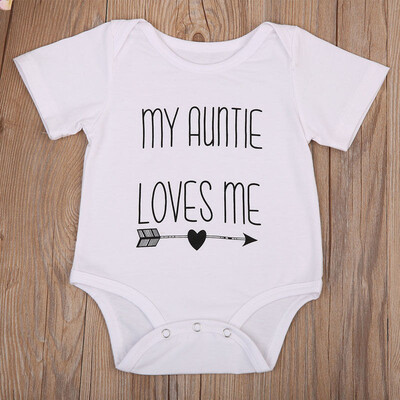 Newborn Baby Boy Girl Auntie Arrow Print Romper Summer Outfits Clothes Sunsuit
Newborn Baby Boy Girl Auntie Arrow Print Romper Summer Outfits Clothes Sunsuit