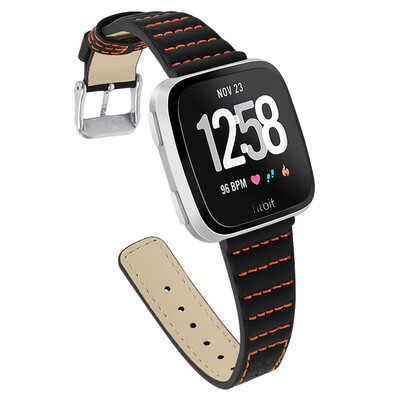 ECSEM Replacement Band Strap Leather Bracelet Wristband Accessories for Fitbit Versa&Fitbit Versa Lite for Women Men
ECSEM Replacement Band Strap Leather Bracelet Wristband Accessories for Fitbit Versa&Fitbit Versa Lite for Women Men