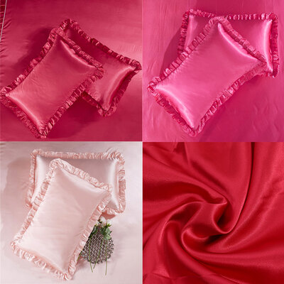 Super Soft Pillow Case Solid Color Pillow Case Pure Emulation Silk Satin Top Quality Pillow Cover
Super Soft Pillow Case Solid Color Pillow Case Pure Emulation Silk Satin Top Quality Pillow Cover