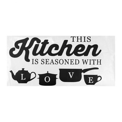 Greensen Removable Adhesive Wall Sticker Kitchen Living Room Wall Decal Home Decoration
Greensen Removable Adhesive Wall Sticker Kitchen Living Room Wall Decal Home Decoration