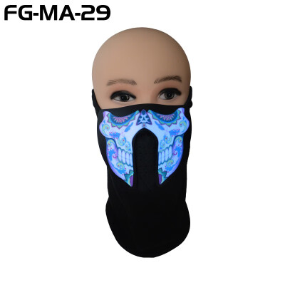 LED Festival Party Masks Luminous Flashing Face Mask Party Glow In Dark Mask Halloween Clothing Terror Helmet Fire
LED Festival Party Masks Luminous Flashing Face Mask Party Glow In Dark Mask Halloween Clothing Terror Helmet Fire