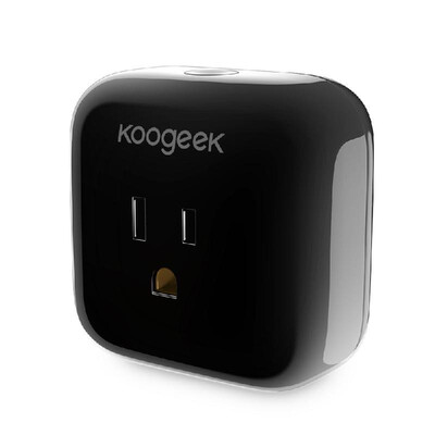 Koogeek Home Smart Plug Wi-Fi Enabled Works with Apple HomeKit Support Siri Voice Control Schedule Timer Monitor Power Consumption
Koogeek Home Smart Plug Wi-Fi Enabled Works with Apple HomeKit Support Siri Voice Control Schedule Timer Monitor Power Consumption