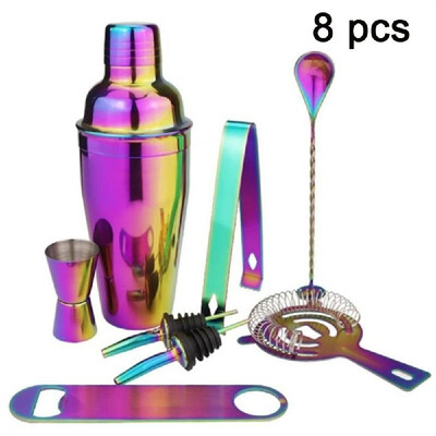 Delicate Wear Resistant Fall Resistant Multi-Color Stainless Steel Shaker 750ml 8 Parts
Delicate Wear Resistant Fall Resistant Multi-Color Stainless Steel Shaker 750ml 8 Parts