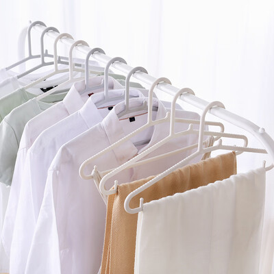 HOUYA hanger drying rack plastic seamless drying rack wet&dry clothes support Japanese style simple clothes shelf adult
HOUYA hanger drying rack plastic seamless drying rack wet&dry clothes support Japanese style simple clothes shelf adult