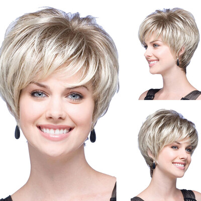 〖Follure〗Women Natural Short Wavy White Gradient Wig Rose Net Synthetic Curly Wigs
〖Follure〗Women Natural Short Wavy White Gradient Wig Rose Net Synthetic Curly Wigs