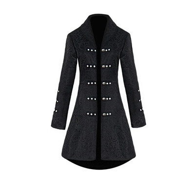Toponeto Womens Fashion Jacquard Blazer Punk Jacket Party Cosplay Retro Button Coat
Toponeto Womens Fashion Jacquard Blazer Punk Jacket Party Cosplay Retro Button Coat