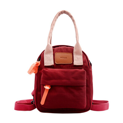 2019 New Canvas Backpack College Shoulder Bag Multi-Purpose Handbag Student Bag