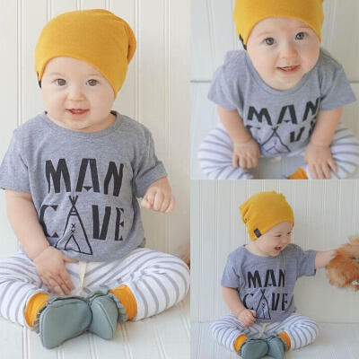 2pcs Newborn Baby Boys Striped Outfit T-shirtPants Leggings Clothes Set 0-24Months
2pcs Newborn Baby Boys Striped Outfit T-shirtPants Leggings Clothes Set 0-24Months