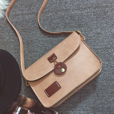 Tailored Women Circular Buckle Retro Fashion Simple Single-shoulder Bag Messenger Bag
Tailored Women Circular Buckle Retro Fashion Simple Single-shoulder Bag Messenger Bag