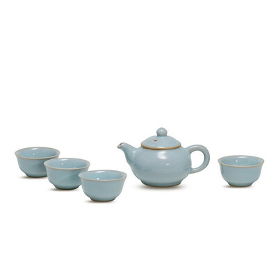 Newchinaroad ruyao sky blue&celadon ceramic tea set Kungfu teaset porcelain teapot Tureen Chinese teacup
Newchinaroad ruyao sky blue&celadon ceramic tea set Kungfu teaset porcelain teapot Tureen Chinese teacup