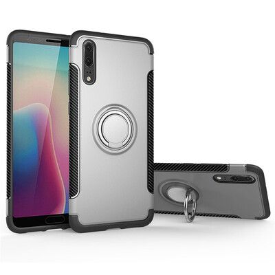 Back Cover For Huawei P20 Case Car Holder Stand Hard PC Silicon Ring Suction Bracket Celulars Fecoprior
Back Cover For Huawei P20 Case Car Holder Stand Hard PC Silicon Ring Suction Bracket Celulars Fecoprior