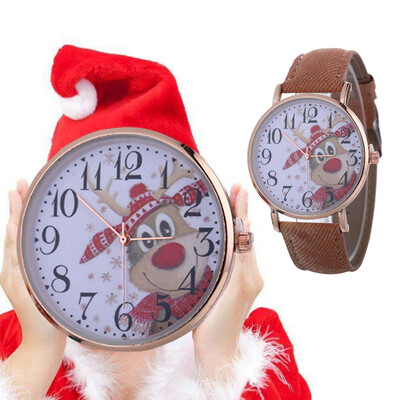 Christmas Pattern Ladies Watch back Quartz Fashion Clock Montre Homme Relogio Feminino Watches For Woman 2018 F
Christmas Pattern Ladies Watch back Quartz Fashion Clock Montre Homme Relogio Feminino Watches For Woman 2018 F