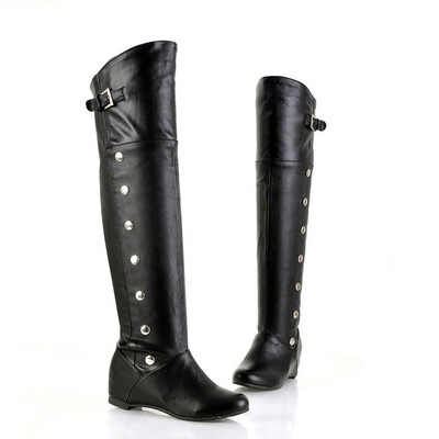 Rose Women Ladies Retro Over Knee Increased Wedges Shoes Long Tube Knight Boots
Rose Women Ladies Retro Over Knee Increased Wedges Shoes Long Tube Knight Boots