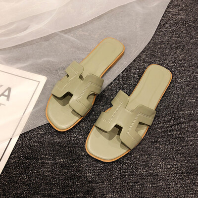 Sandals for Women in Summer Fashion Outside H-slippers Travel Baita Flat-soled Beach Sandals One-word Slippers
Sandals for Women in Summer Fashion Outside H-slippers Travel Baita Flat-soled Beach Sandals One-word Slippers