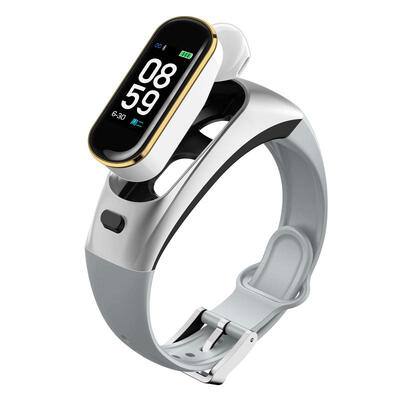 2-in-1 Bluetooth Headset Smart Bracelet Blood Pressure Blood Oxygen Heart Rate Monitoring Answering Call Earphone Wristband
2-in-1 Bluetooth Headset Smart Bracelet Blood Pressure Blood Oxygen Heart Rate Monitoring Answering Call Earphone Wristband
