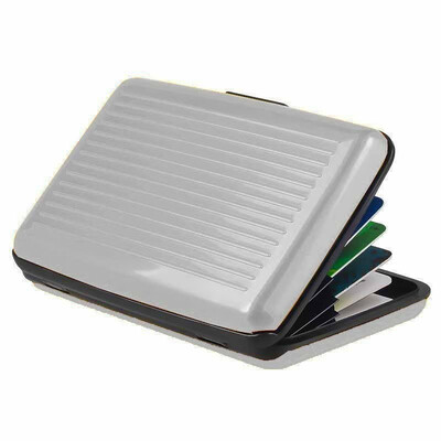 Waterproof Antimagnetic Business ID Credit Card Metal Pocket Mini Case Waterproof Aluminum Cards Holder Pocket Wallet Holder
Waterproof Antimagnetic Business ID Credit Card Metal Pocket Mini Case Waterproof Aluminum Cards Holder Pocket Wallet Holder