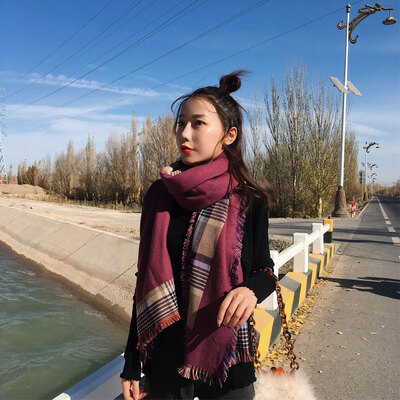Korean version of the new autumn&winter imitation cashmere scarf female monochrome demolition wild shawl four corners to remove warm long scarf
Korean version of the new autumn&winter imitation cashmere scarf female monochrome demolition wild shawl four corners to remove warm long scarf
