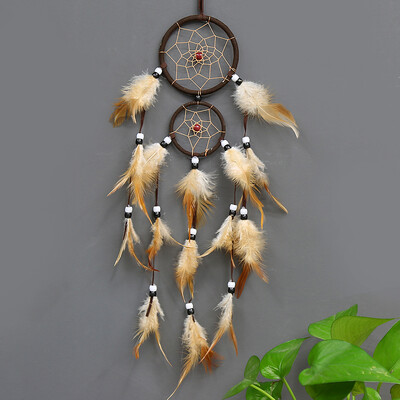 Vintage Home Decoration Retro Feather Dream Catcher Circular Feathers Wall Hanging Dreamcatchers Decor for Car
Vintage Home Decoration Retro Feather Dream Catcher Circular Feathers Wall Hanging Dreamcatchers Decor for Car