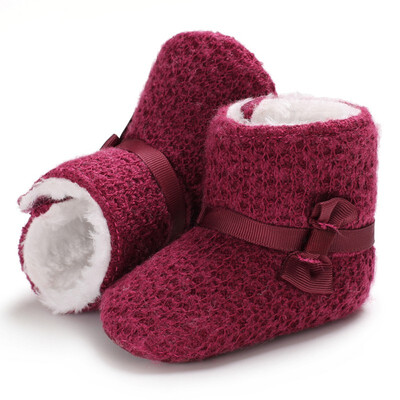 Fashion Winter Baby Cute Bow Boots Soft Plush Ball Booties for Infant girls Anti Slip Snow Boot keep Warm Cute Crib shoes 0-18M
Fashion Winter Baby Cute Bow Boots Soft Plush Ball Booties for Infant girls Anti Slip Snow Boot keep Warm Cute Crib shoes 0-18M