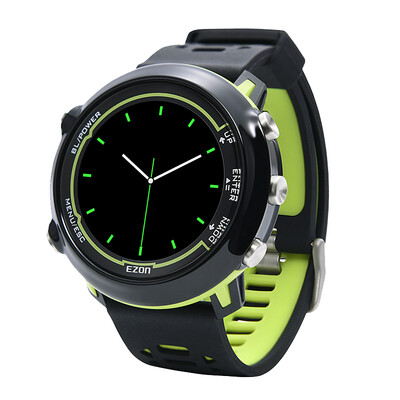 Yizhun EZON Outdoor Smart Sports Watch Mens Fashion Color Screen Multifunction Dynamic Light Heart Rate Waterproof Running Marathon Steps GPS Positioning Table E2A13
Yizhun EZON Outdoor Smart Sports Watch Mens Fashion Color Screen Multifunction Dynamic Light Heart Rate Waterproof Running Marathon Steps GPS Positioning Table E2A13
