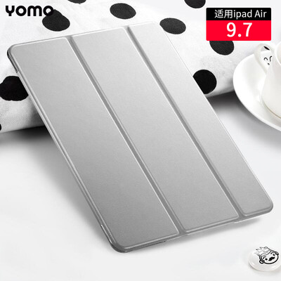 YOMO Apple 20182017 New iPad CaseProtection Shell 97-inch Tablet Case Lightweight Drop-proof Tri-Fold Bracket Smart Sleeping Holster Gray
YOMO Apple 20182017 New iPad CaseProtection Shell 97-inch Tablet Case Lightweight Drop-proof Tri-Fold Bracket Smart Sleeping Holster Gray