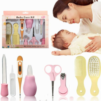8pcs Baby Grooming Health Care Manicure Set Baby Nail Care Practical Clipper Trimmer Convenient Daily Baby Hair Brush Care Kit
8pcs Baby Grooming Health Care Manicure Set Baby Nail Care Practical Clipper Trimmer Convenient Daily Baby Hair Brush Care Kit