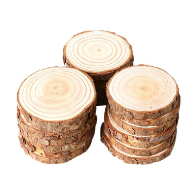 12pcs Original Ecology Retro DIY Decoration Big Round Natural Raw Wood Chips With Bark
12pcs Original Ecology Retro DIY Decoration Big Round Natural Raw Wood Chips With Bark