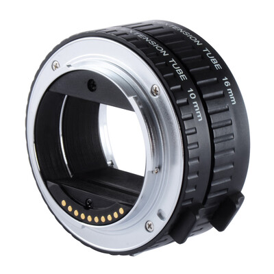 Viltrox DG-NEX Auto Focus AF Extension Tube Ring 10mm 16mm Set Metal Mount for Sony E-mount Lens
Viltrox DG-NEX Auto Focus AF Extension Tube Ring 10mm 16mm Set Metal Mount for Sony E-mount Lens