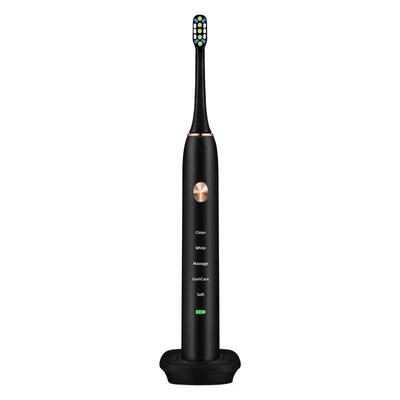 Rechargeable Waterproof Ultrasonic Electric Toothbrush Senses Vibration Soft Hairs Toothbrush Head Replaceable Whitening Health
Rechargeable Waterproof Ultrasonic Electric Toothbrush Senses Vibration Soft Hairs Toothbrush Head Replaceable Whitening Health