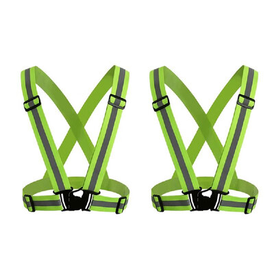 Reflective Vest with High Visibility Bands Tape Multi-Purpose Adjustable Elastic Safety Belt for Night Running Cycling Motorcycle
Reflective Vest with High Visibility Bands Tape Multi-Purpose Adjustable Elastic Safety Belt for Night Running Cycling Motorcycle