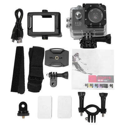 Greensen JS4004 Outdoor Diving Camera 720P Waterproof Camera Recording Aerial Photography Black
Greensen JS4004 Outdoor Diving Camera 720P Waterproof Camera Recording Aerial Photography Black